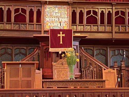 Church altar